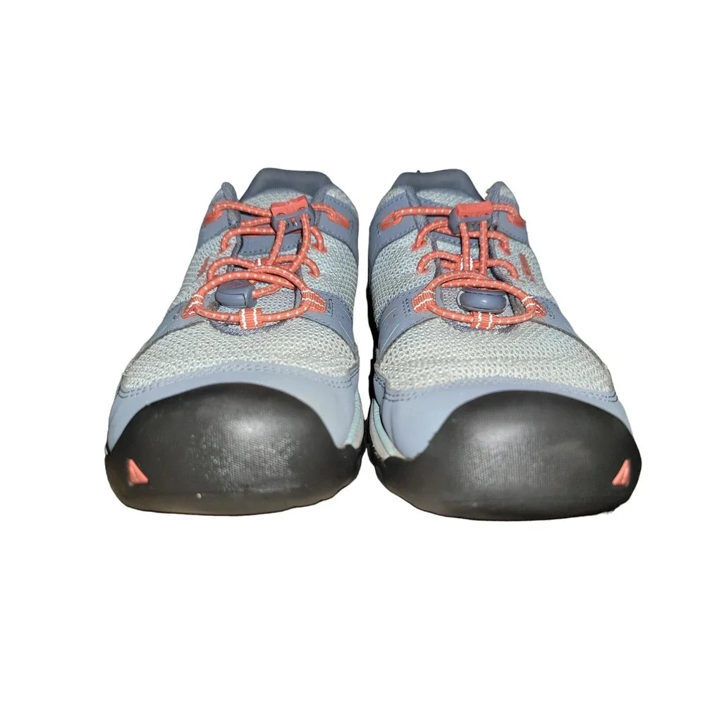 KEEN Terradora‎ II Low Blue Grey Waterproof Hiking Trail Shoe Sz 5